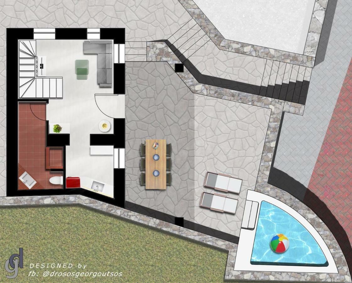 Red Cliff Villa 2Bedroom Villa With Caldera View And Plunge Pool Ακρωτήρι Εξωτερικό φωτογραφία
